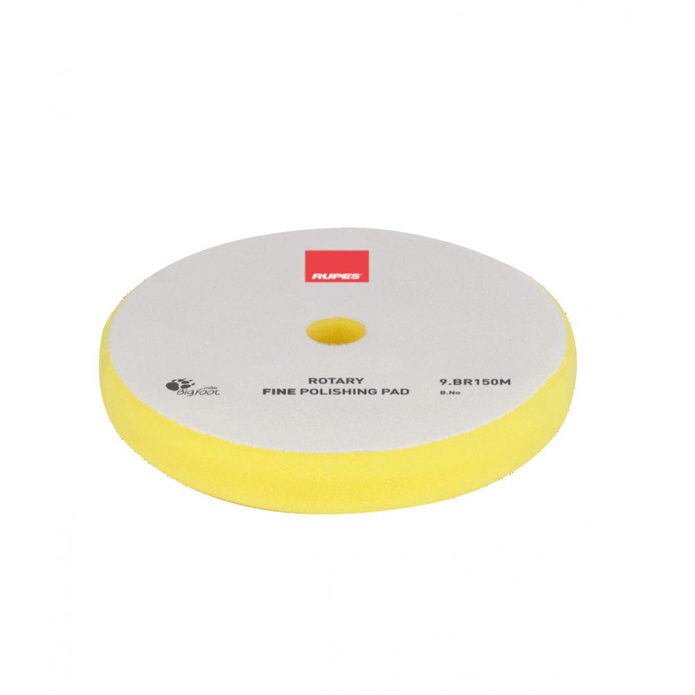 Burete Fin Galben Polish Rupes Rotary, 130/135mm