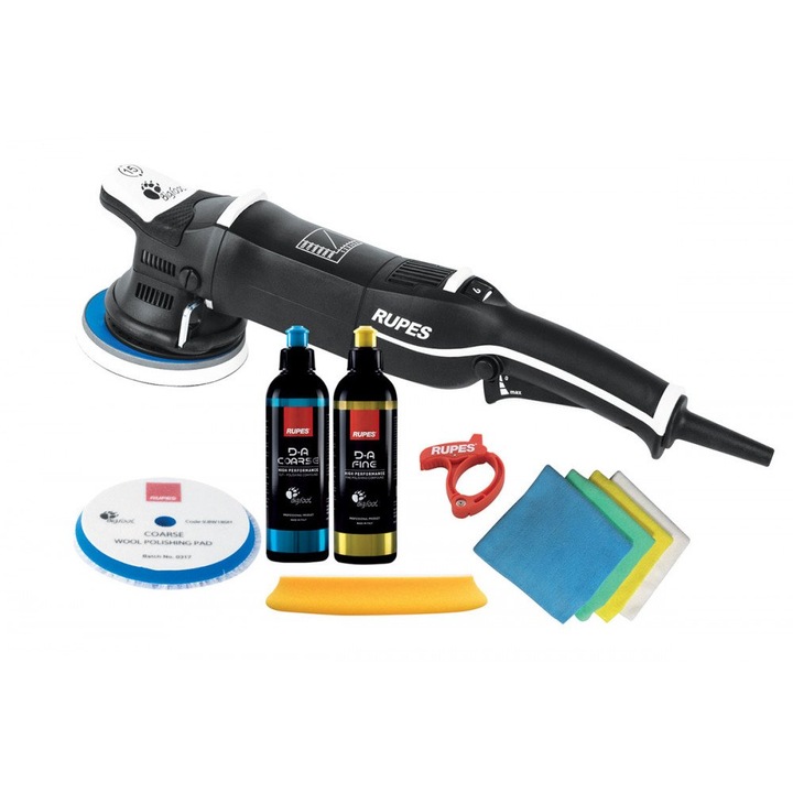 Set Basic Masina Polish Orbitala Rupes Bigfoot LHR 15 Mark III