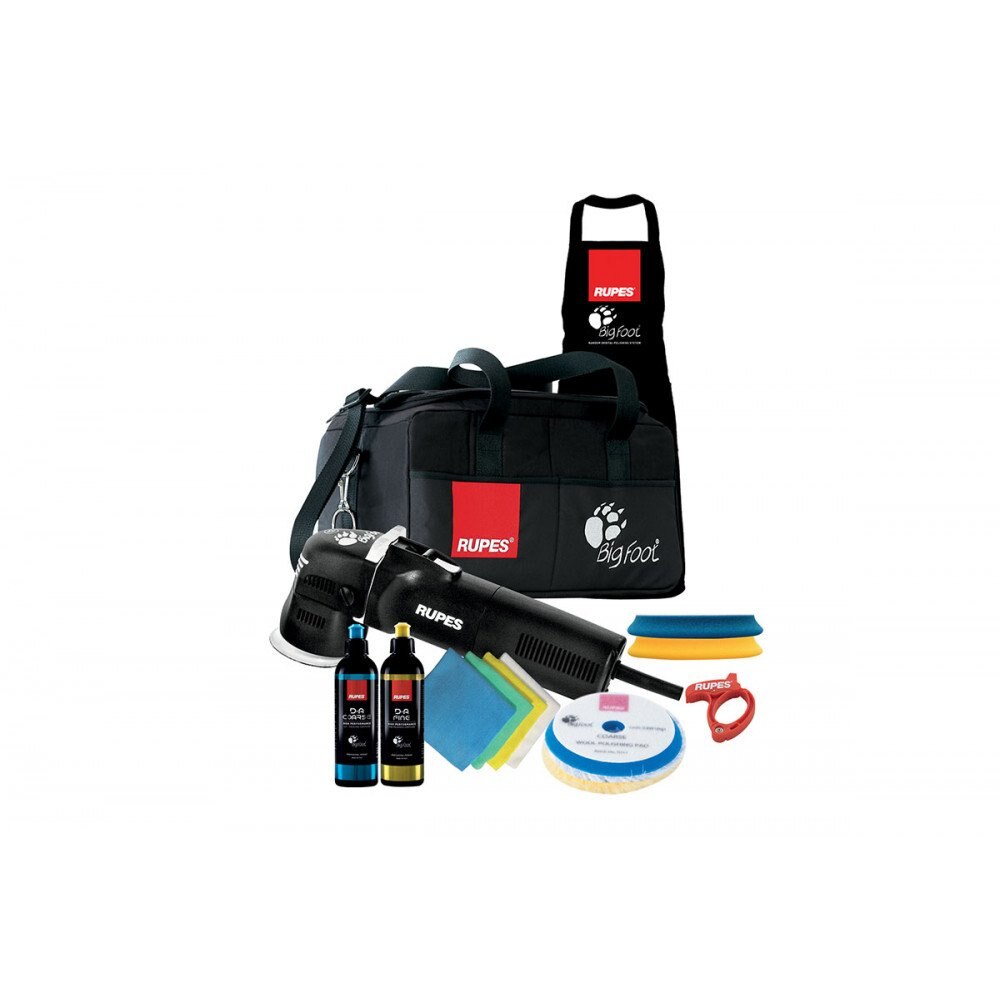 Set Lux Masina Polish Rupes Bigfoot LHR 75E Mini