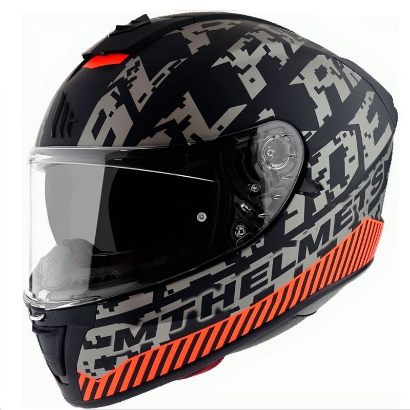 Casca MT BLADE 2 CHECK MATT GREY, XS