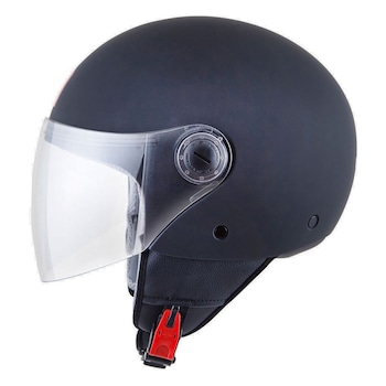 Casca pentru scuter MT STREET SOLID MATT BLACK, M Casca pentru scuter MT STREET SOLID MATT BLACK, M