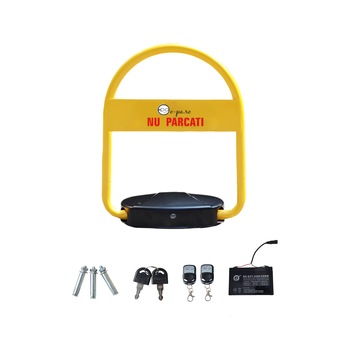 Blocator parcare automat cu telecomanda si acumulator AVR-PL903R, marca aVr Blocator parcare automat cu telecomanda si acumulator AVR-PL903R, marca aVr