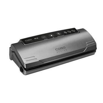 Aparat de vidat Caso Germany, VC 10 Plus Edition, automat, vidare reglabila manual, ideal pentru alimentele sensibile, operare simpla si intuitiva, accesorii incluse, compact, argintiu/negru Aparat de vidat Caso Germany, VC 10 Plus Edition, automat, vidare reglabila manual, ideal pentru alimentele sensibile, operare simpla si intuitiva, accesorii incluse, compact, argintiu/negru