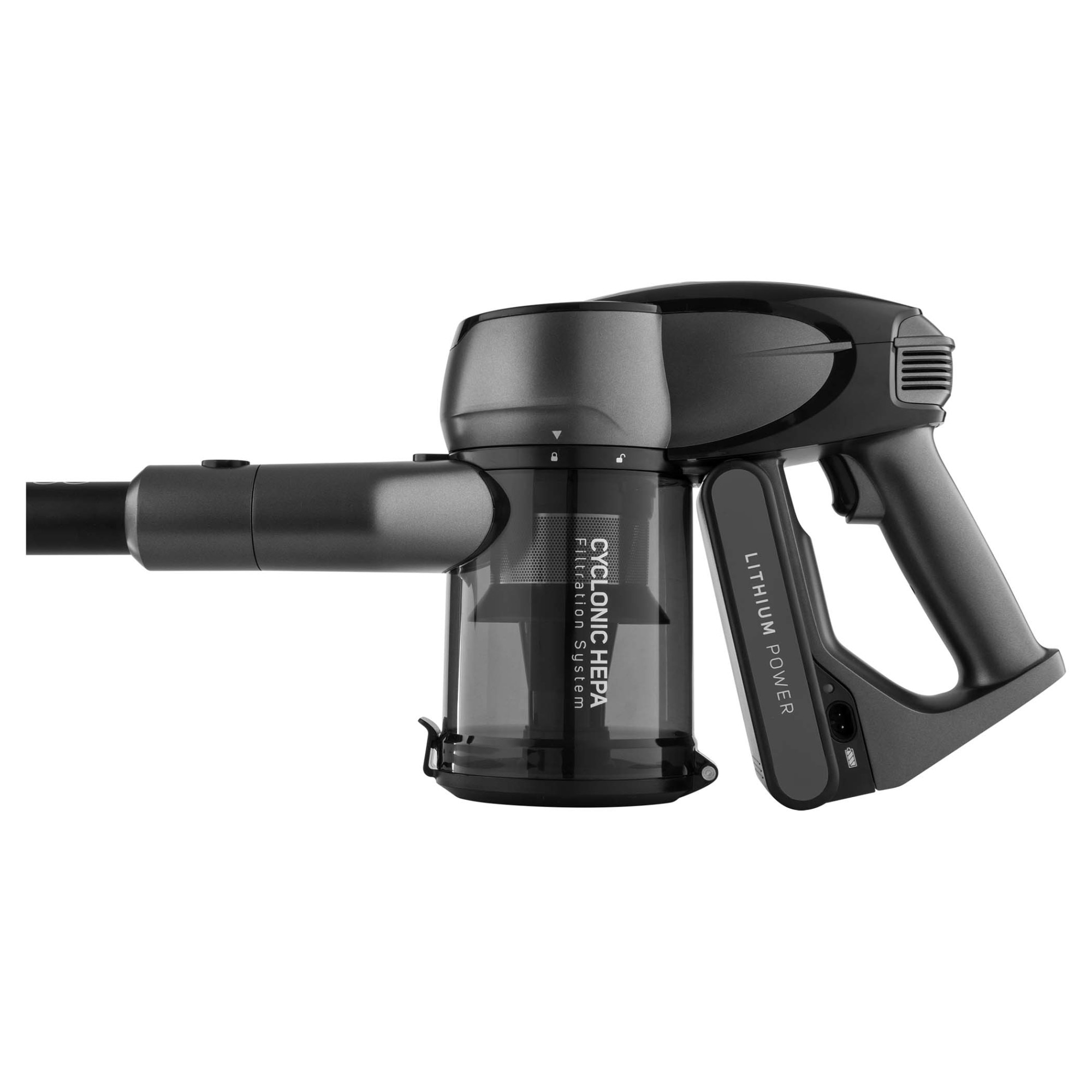 Aspirator vertical, Sencor, Wireless, 4 in 1, 400 W, Iluminare LED, Negru