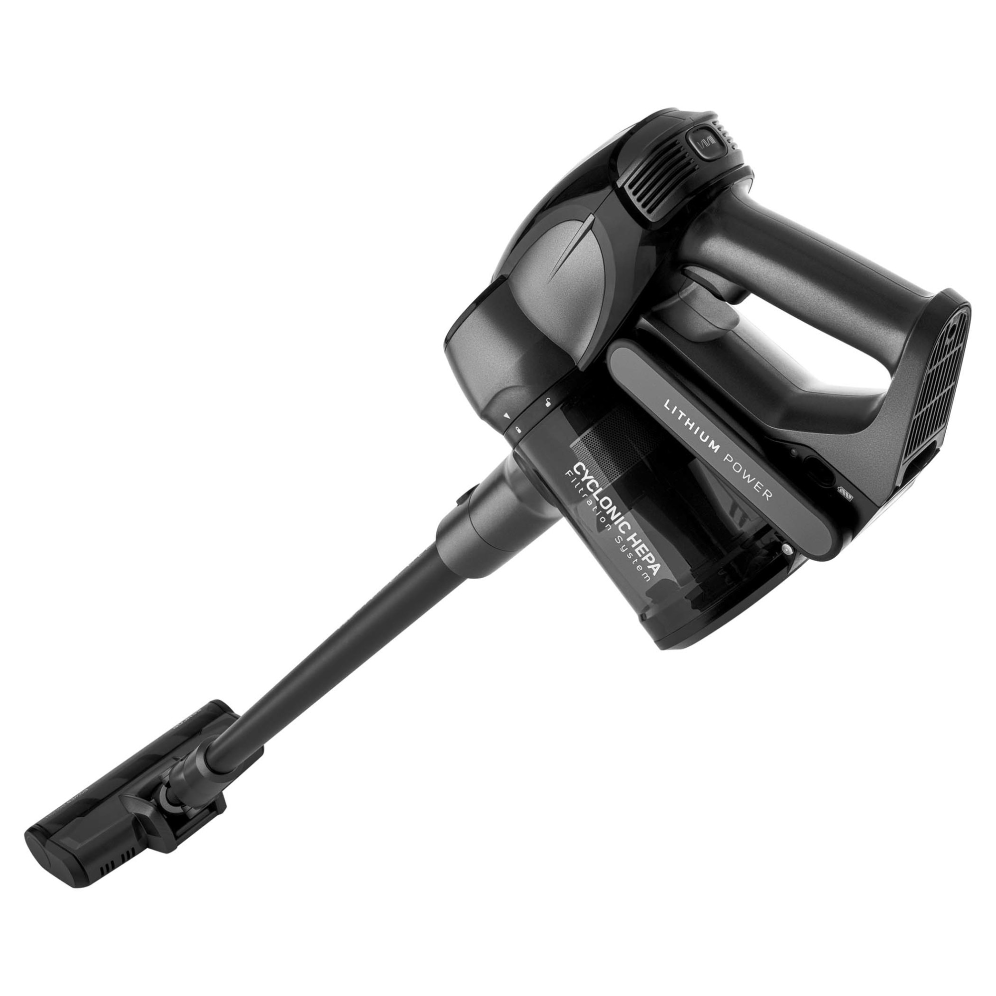 Aspirator vertical, Sencor, Wireless, 4 in 1, 400 W, Iluminare LED, Negru