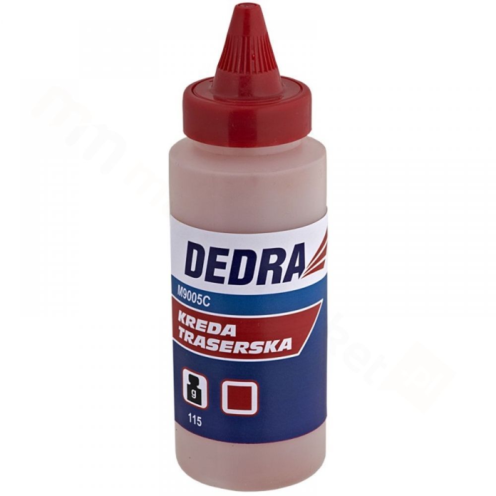 Creta rosie marcaj sfoara, 115gr, Dedra