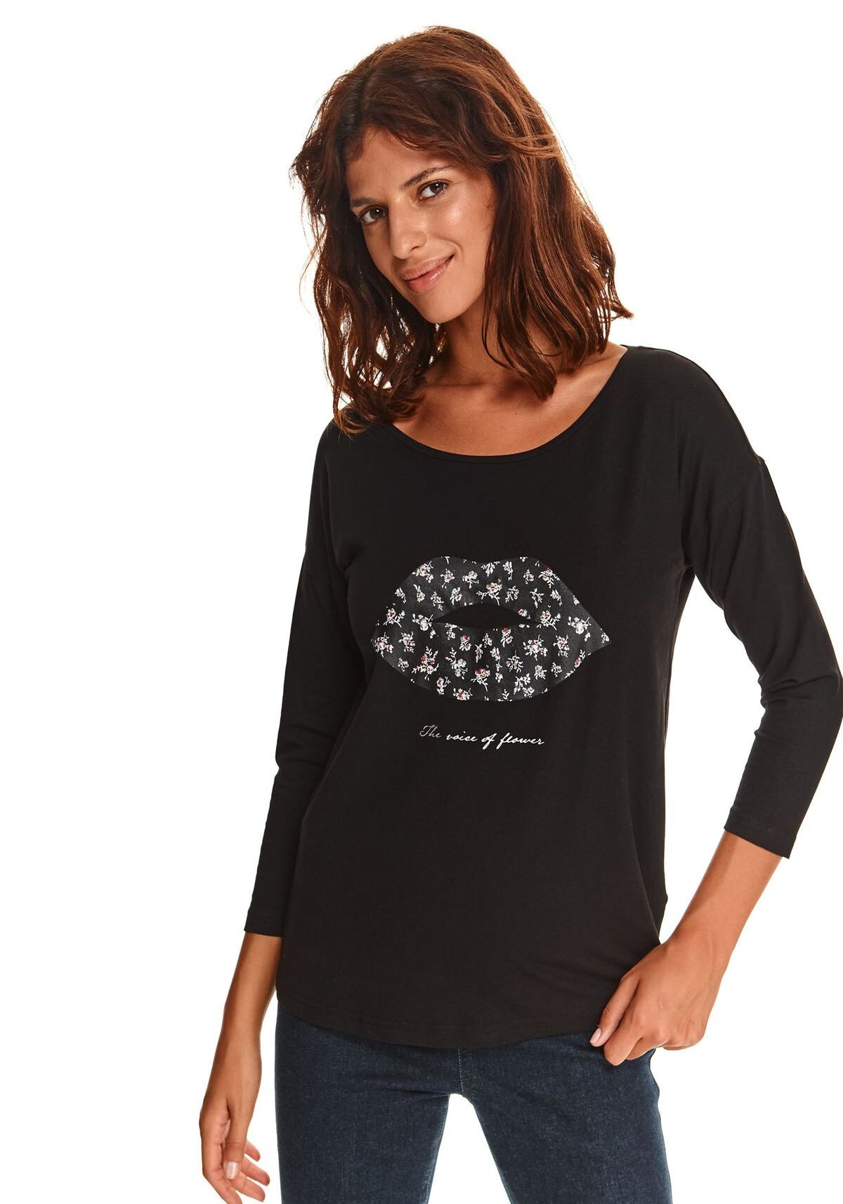 Bluza dama, TOP SECRET, SBD1281, Negru