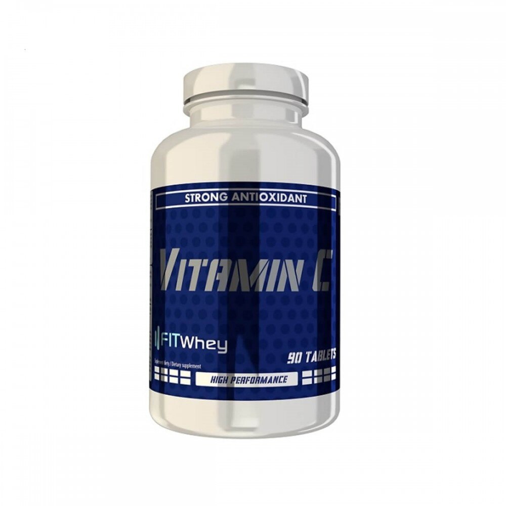 Supliment alimentar Vitamina C 1000 mg, Fitwhey 90 comprimate (90 doze)