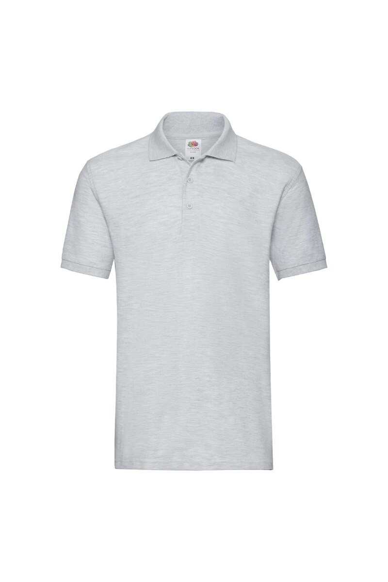Tricou polo Fruit Of The Loom, Bumbac, Gri, Gri