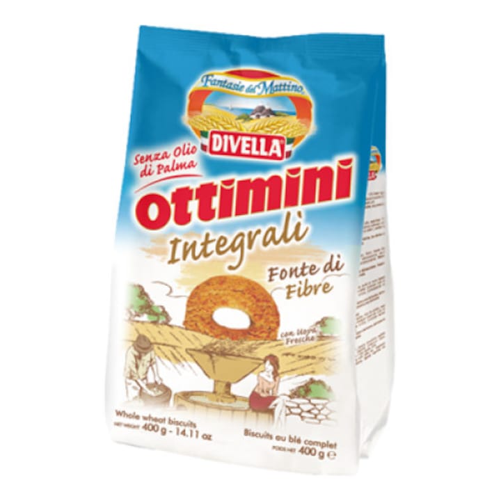 Biscuiti Divella ottimini integrali 400g