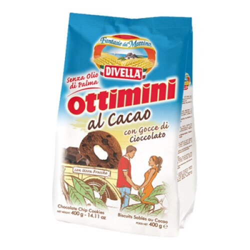 Biscuiti Divella ottimini cacao 400g