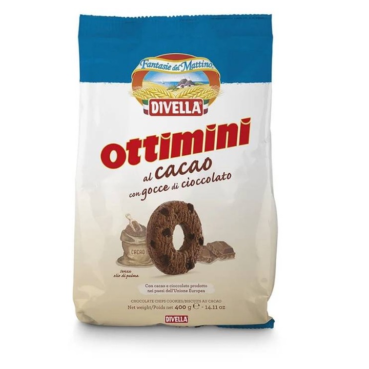 Biscuiti Divella ottimini cacao 400g