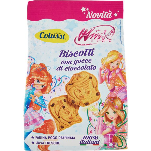 Biscuiti Colussi winx gocce 300g