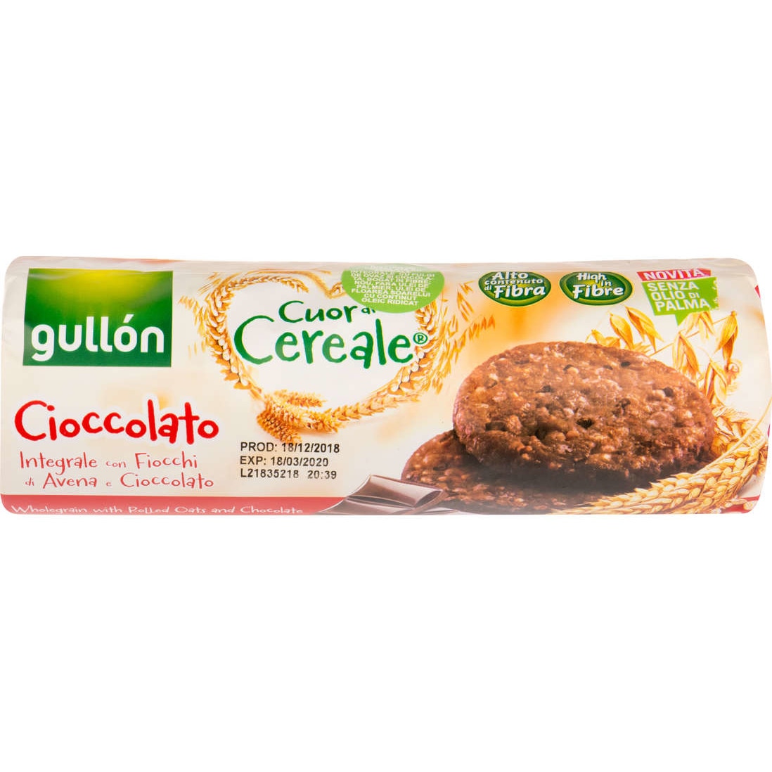 Biscuiti Gullon integrali cu ciocolata