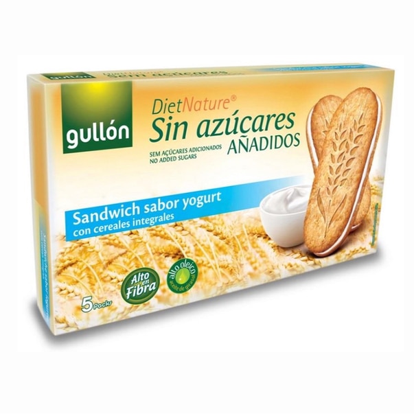 Biscuiti Gullon crema iaurt fara zahar 220g