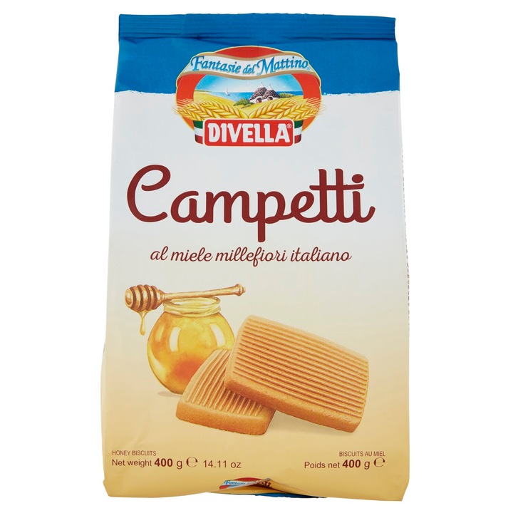 Biscuiti Divella cu miere de albine 400g
