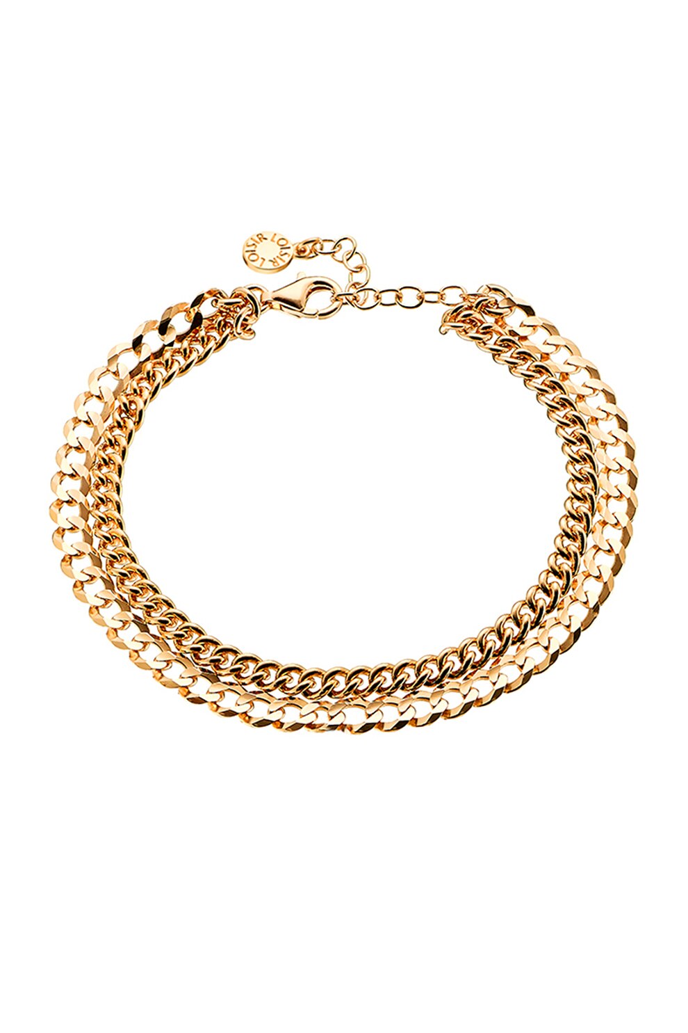 Loisir by Oxette, Bratara placata cu aur de 14K, Auriu