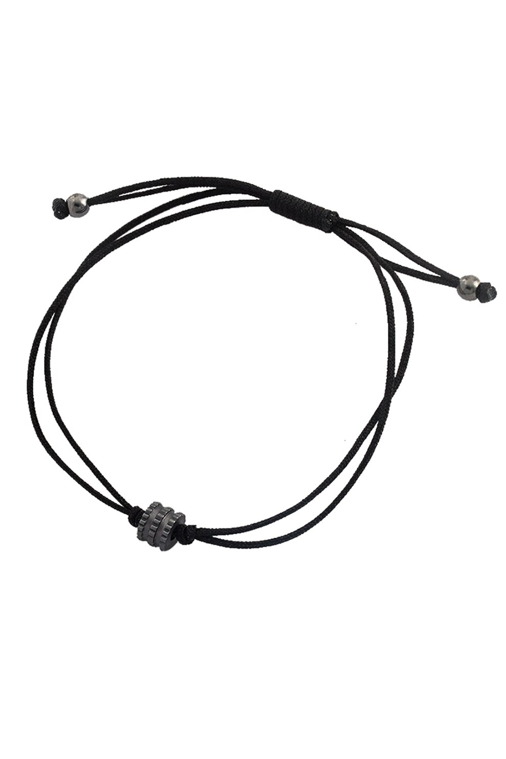 OXETTE, Bratara unisex dubla, Negru