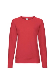 Bluza dama Fruit of the Loom, Bumbac/Poliester, Rosu, Rosu Bluza dama Fruit of the Loom, Bumbac/Poliester, Rosu, Rosu