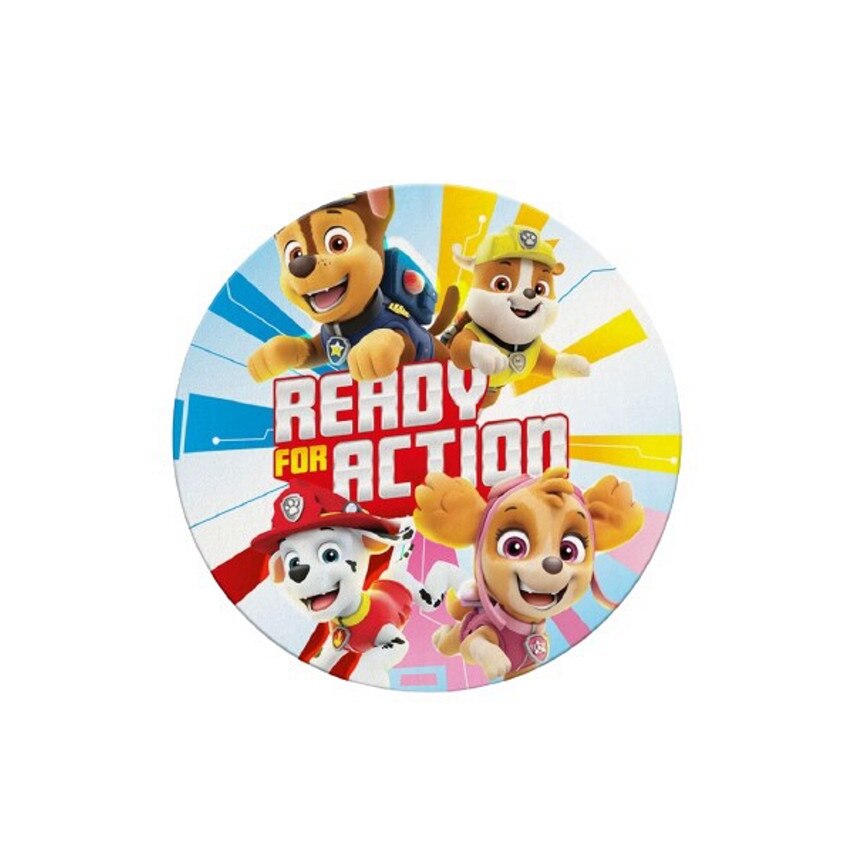 Prosop rotund Paw Patrol, 150 X 150 CM Multicolor