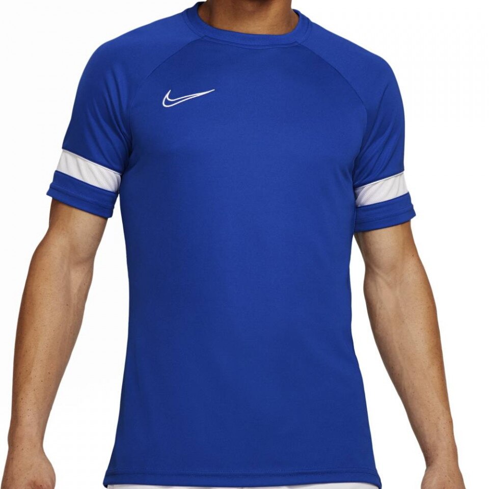 Tricou Nike Dri-FIT Academy 21 pentru barbati, Albastru/Alb