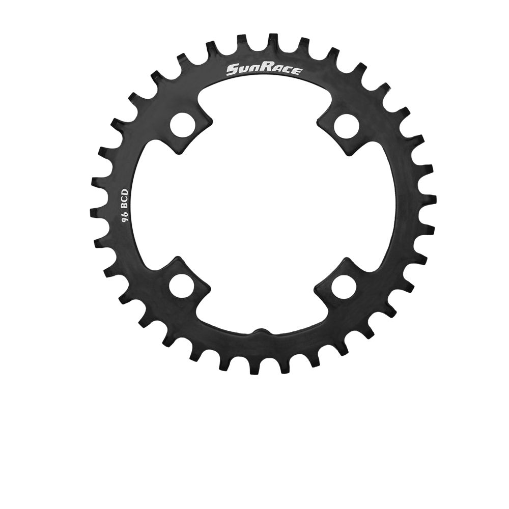 Foaie Angrenaj SUNRACE 1x11v Steel Narrow Wide 32 T Negru BCD 96 mm