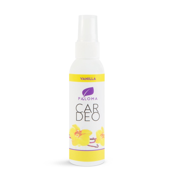 Odorizant - Paloma Car Deo - Parfum cu pompa - Vanilie - 65 ml