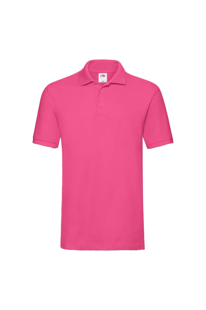Tricou polo Fruit Of The Loom, Bumbac, Roz