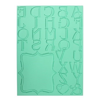 Mulaj silicon litere mari 30×40 cm, PAVONI Mulaj silicon litere mari 30×40 cm, PAVONI