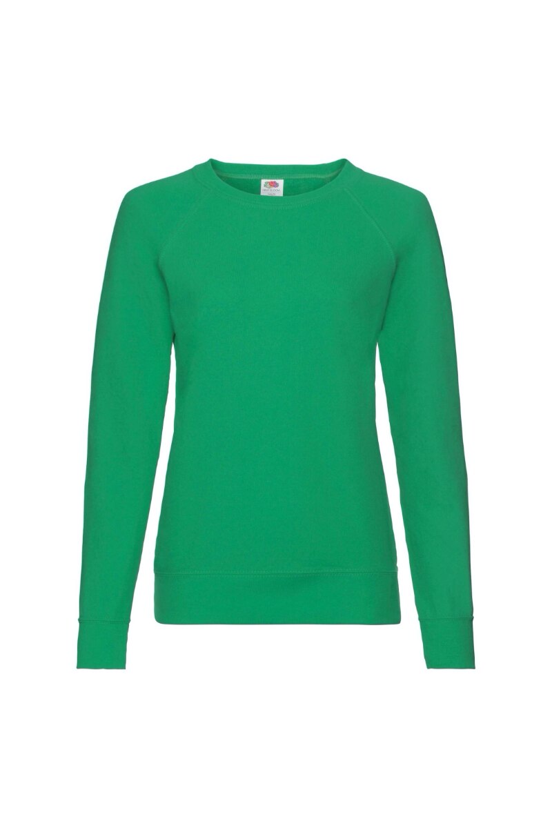 Bluza dama Fruit of the Loom, Bumbac/Poliester, Verde deschis, Verde