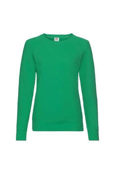 Bluza dama Fruit of the Loom, Bumbac/Poliester, Verde deschis, Verde Bluza dama Fruit of the Loom, Bumbac/Poliester, Verde deschis, Verde