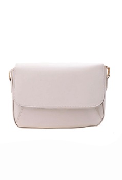 Geanta de dama Amina alba din piele ecologica, 25 x 17 x 7 cm Geanta de dama Amina alba din piele ecologica, 25 x 17 x 7 cm