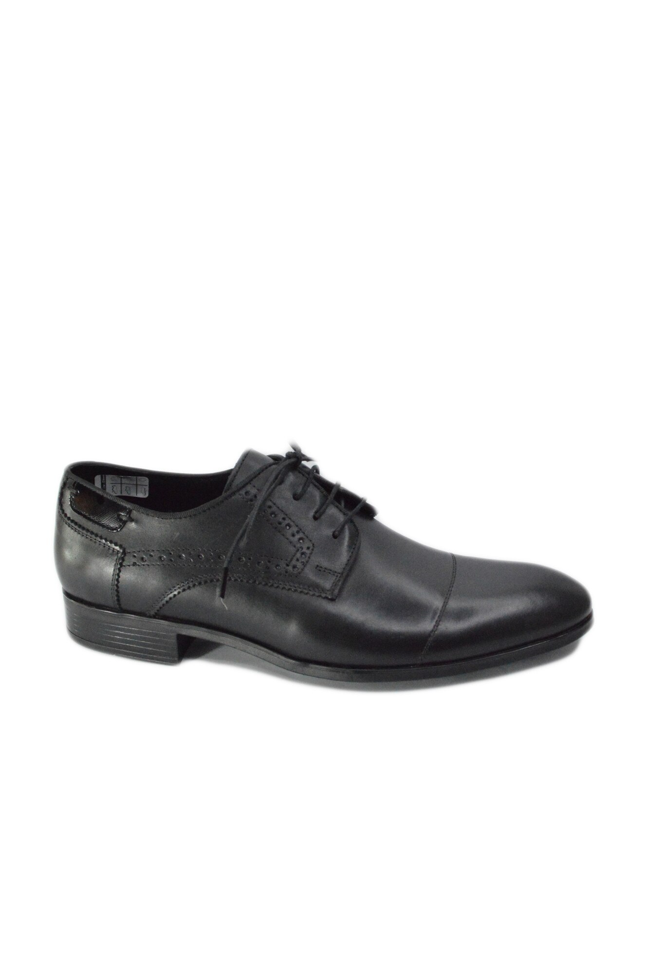 Pantofi barbati, DYANY, Piele naturala, ta1219, Negru