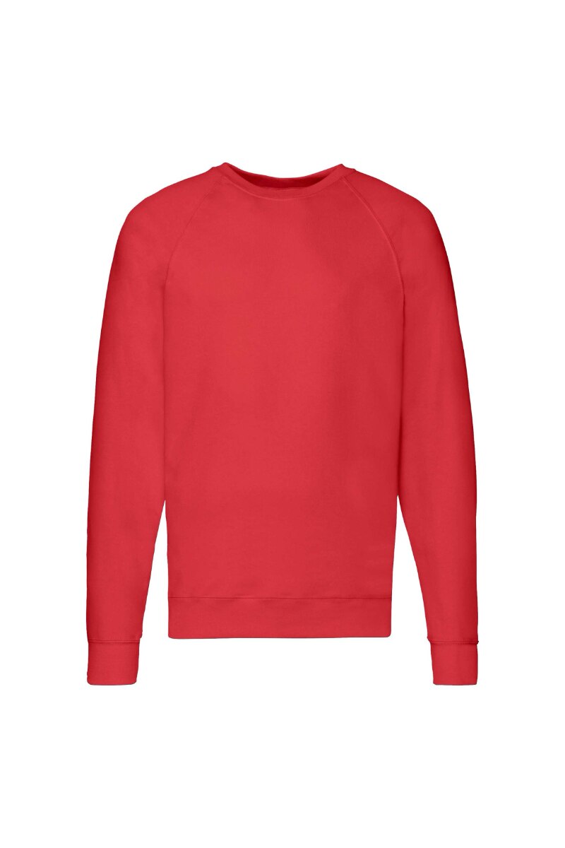 Bluza barbati Fruit of the Loom, Bumbac/Poliester, Rosu