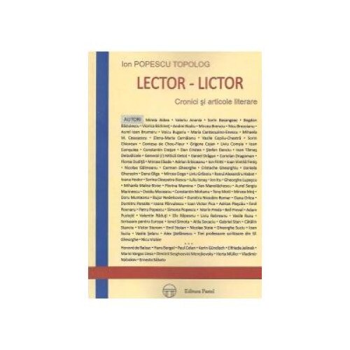 Lector-Lictor - Cronici si articole literare