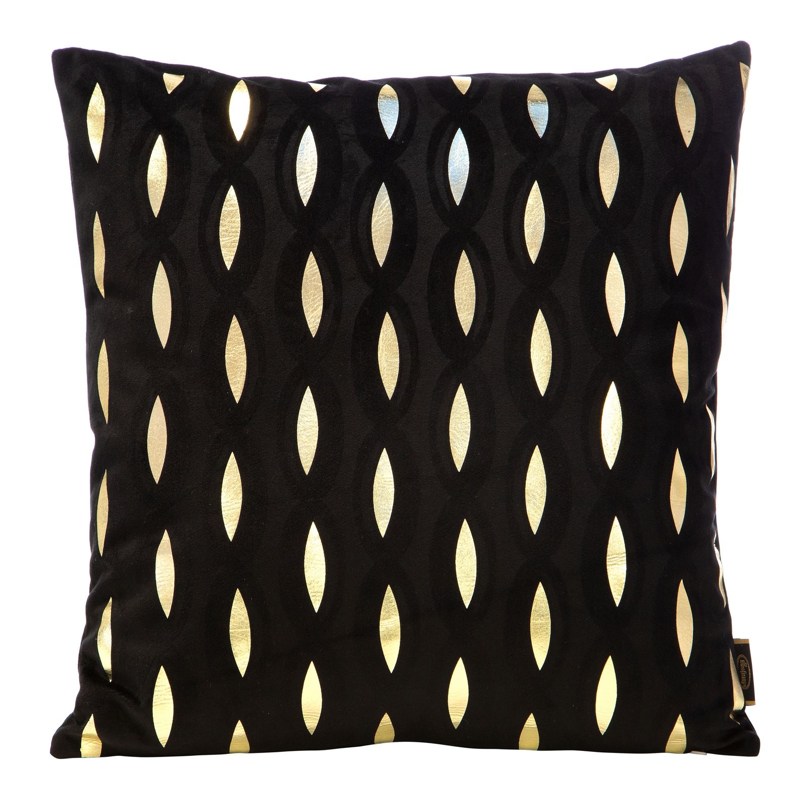 Fata de perna decorativa Eurofirany BLINK 45x45 Negru3