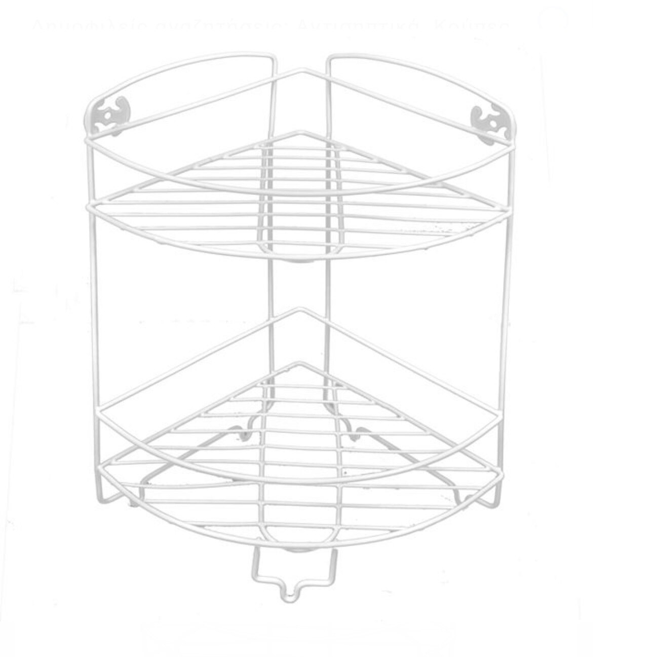 Etajera metalica pentru baie, Emako, suspendata, cu 2 pozitii, 12 x 50 cm