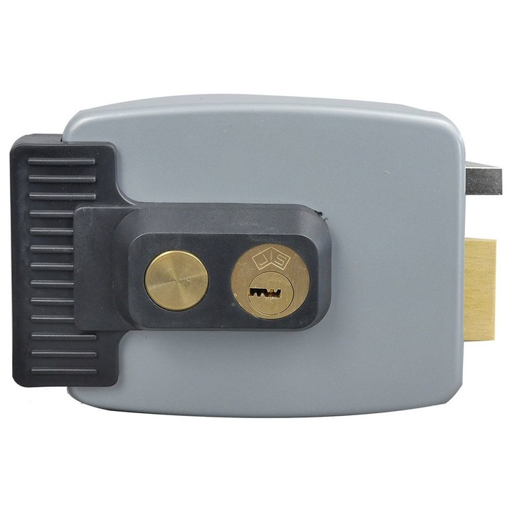 Yala electromagnetica, aplicata, dreapta, pentru porti pietonale, cu buton deschidere, control acces, 1913D, Nadal Badal