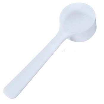 Lingurita plastic pentru masurare in bucatarie, polipropilena, 10 x 1.8 x 1.8 cm, alb Lingurita plastic pentru masurare in bucatarie, polipropilena, 10 x 1.8 x 1.8 cm, alb