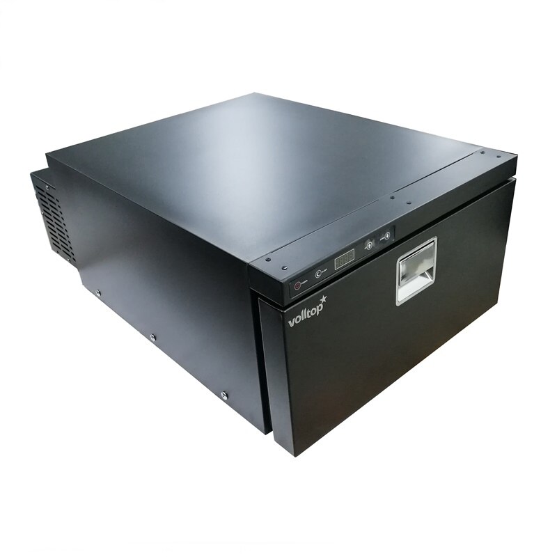 Lada frigorifica Volltop DC-30DR cu compresor si sertar - 28L , 12-24V