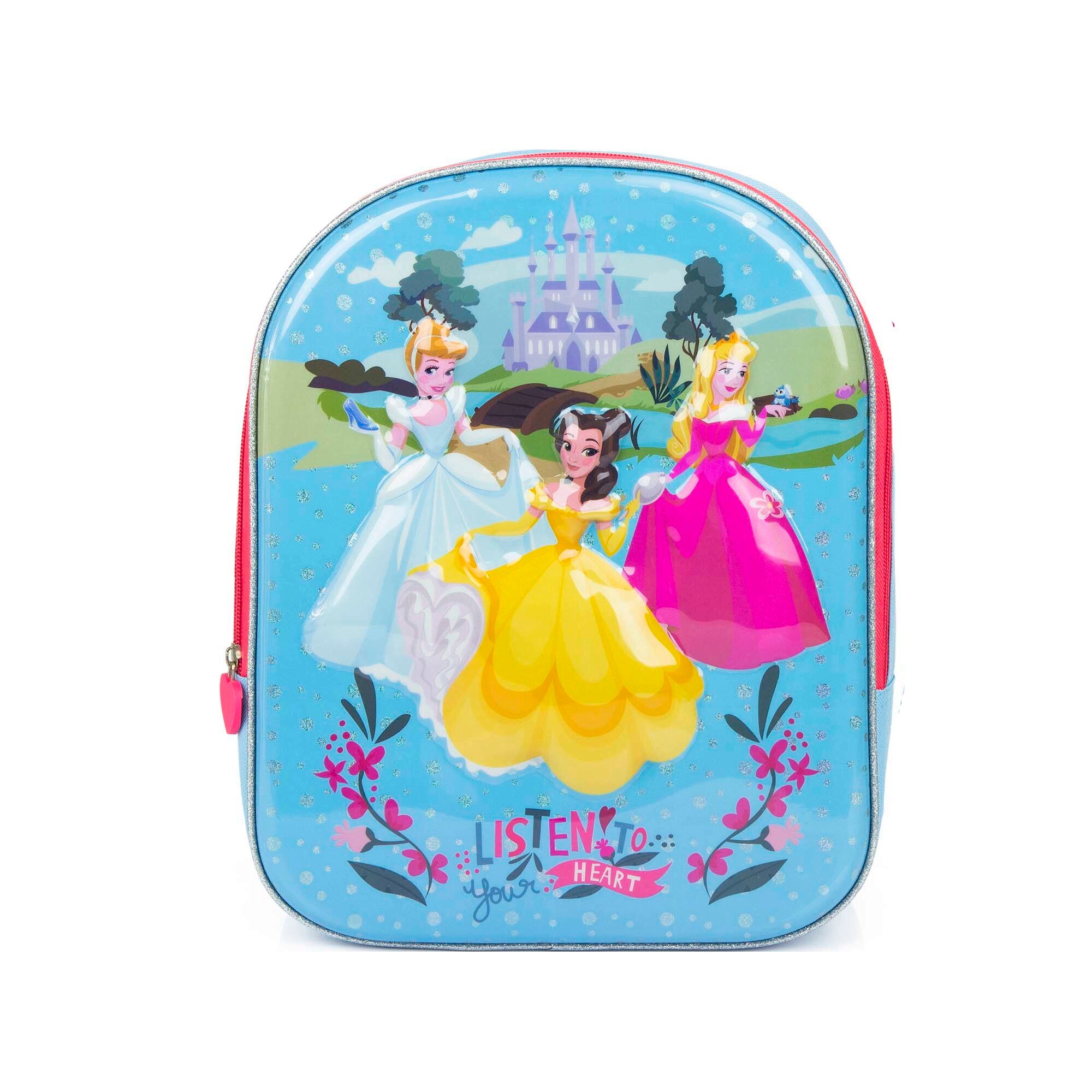 Ghiozdan Disney Princess 3D, 33 x 26 x 10 cm