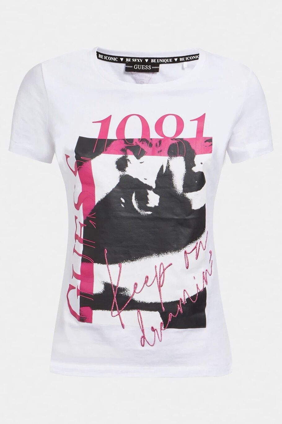 Tricou, Guess,Model W1RI49I3Z00, Alb