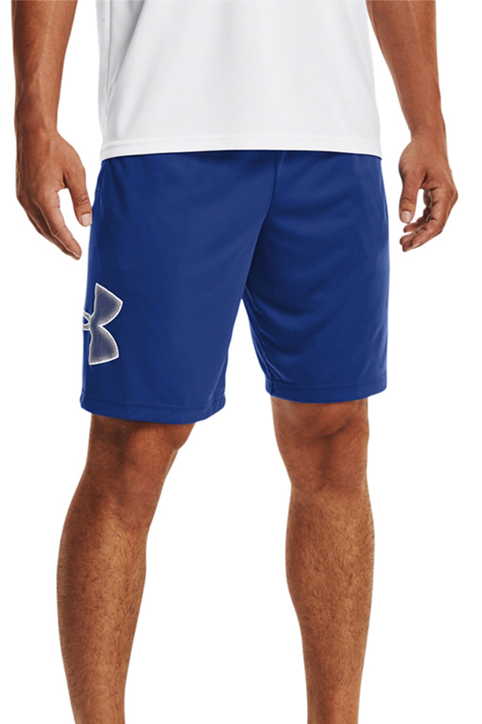 Under Armour, Bermude lejere pentru fitness Tech™, Albastru/Alb
