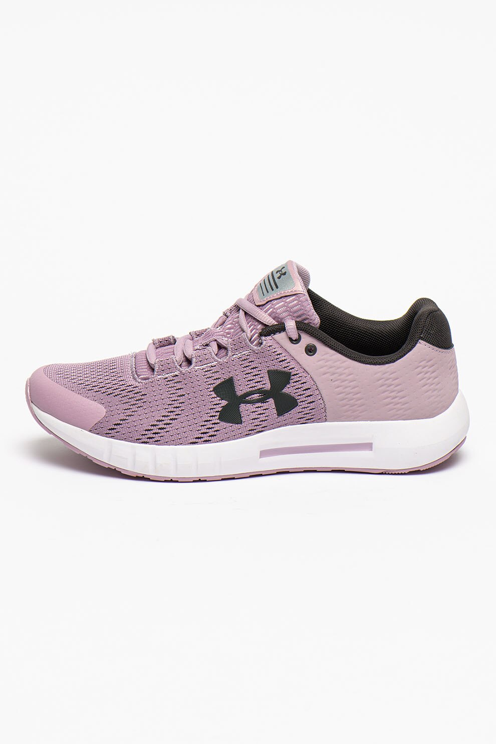 Under Armour, Pantofi de plasa cu aspect tricotat pentru alergare Micro G® Pursuit BP, Lila