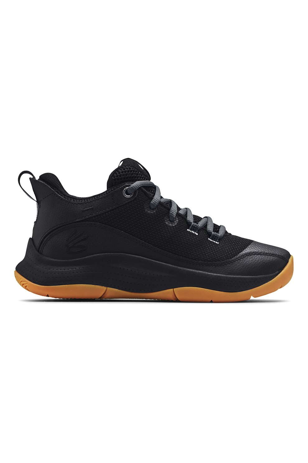 Under Armour, Pantofi mid-high pentru baschet 3Z5, Negru, 36