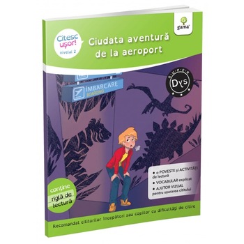 Ciudata aventura de la aeroport. Citesc usor, Evelyne Barge, Marco Overzee Ciudata aventura de la aeroport. Citesc usor, Evelyne Barge, Marco Overzee