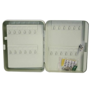 Cutie pentru chei, Strend Pro, 48 carlige, 250 x 180 x 70 mm, gri Cutie pentru chei, Strend Pro, 48 carlige, 250 x 180 x 70 mm, gri