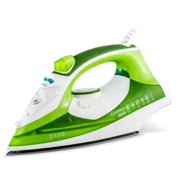 Fier de calcat Zass A 15, 2200W, talpa ceramica+, calcare verticala, Jet 120g/min Fier de calcat Zass A 15, 2200W, talpa ceramica+, calcare verticala, Jet 120g/min
