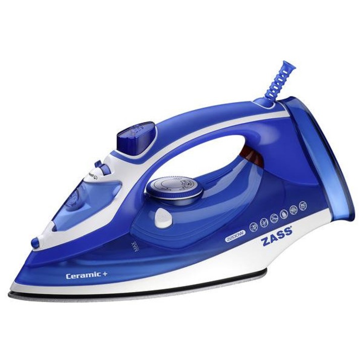 Fier de calcat Zass A 16, 2200W, talpa ceramica+, calcare verticala, Jet 120g/min