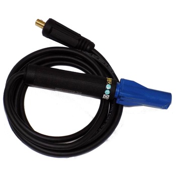 Cablu 25mmp, 4m, cu portelectrod rotational 400A si conector TSB 35-50 Cablu 25mmp, 4m, cu portelectrod rotational 400A si conector TSB 35-50